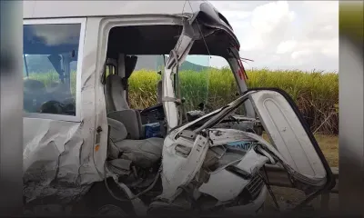 Cascavelle : collision entre un minibus et un van