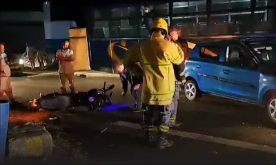 Quatre-Bornes : un motocycliste grièvement blessé dans une collision  avec une voiture