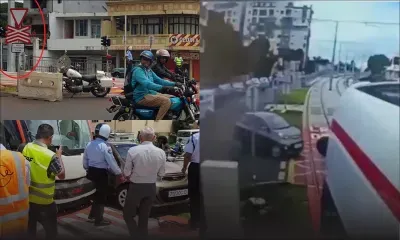 La conductrice impliquée dans l'accident avec un tram du Metro Express l'a échappé belle