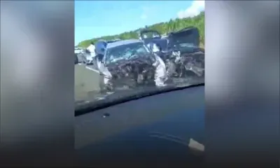 Piton : Cinq véhicules impliqués dans un accident, deux blessés