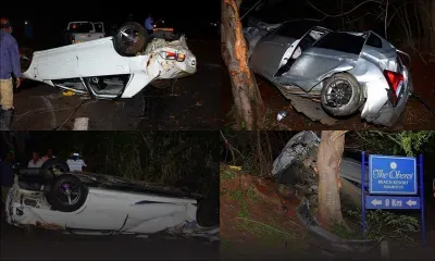 Bois-Marchand : une voiture fait plusieurs tonneaux et percute une autre voiture 