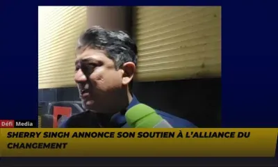 Sherry Singh annonce son soutien à l’Alliance du Changement