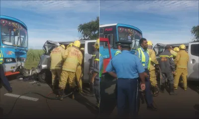 Un mort dans une collision entre un bus et un van à Morcellement St-André