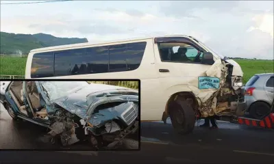 Cascavelle : un blessé après une collision entre une voiture et un van