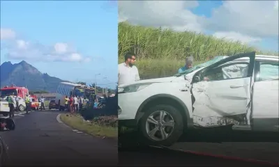  Alma : 2 blessés dans un accident impliquant un bus et trois voitures 