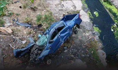 Accident à la route Nicolay, Sainte-Croix