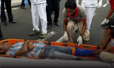 Pont Mattur : quatre « morts » et six « blessés » dans un faux accident