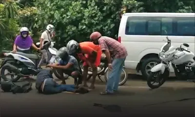 Bell-Village : un blessé dans un accident