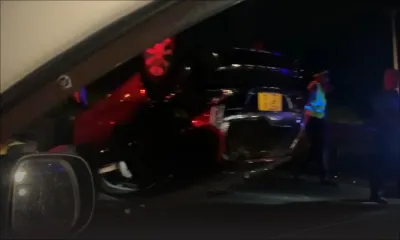 Accident en direction de Réduit : deux blessés