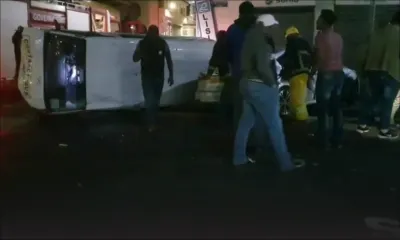 Flashback sur l'accident impliquant un véhicule de la SST