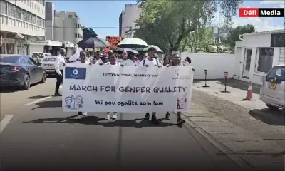 Journée de la Femme : une marche pour l’égalité des genres