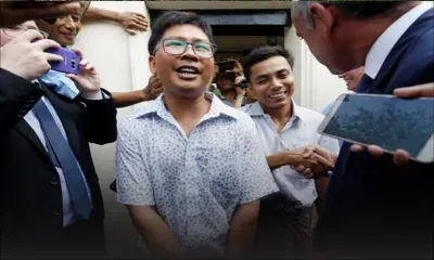 La Birmanie libère deux journalistes de Reuters