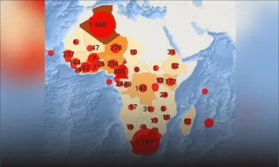 La barre de 10 000 cas du Covid-19 franchie pour le continent africain