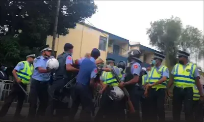 Comparution des suspects arrêtés dans l'assassinat de Fakhoo : interpellations après des incidents