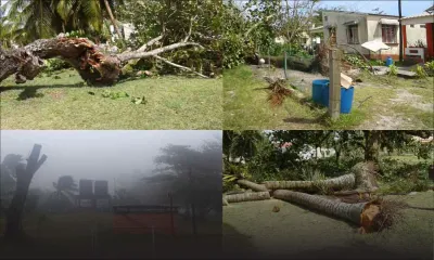 Agalega : le grand nettoyage après le passage de la tempête Alcide