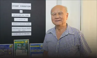 Philatélie : Ah-Lan Lam Yan Foon expose plus de 1 000 timbres au Musée d’Histoire Naturelle
