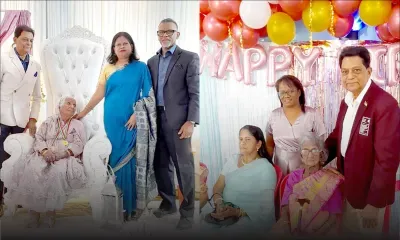 Deux centenaires à l’honneur à Plaine des Papayes