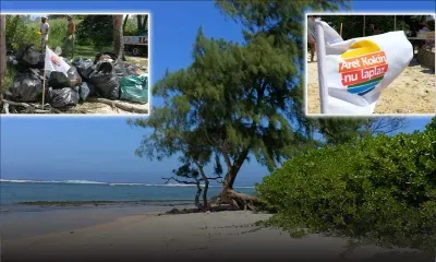 Plage Bel-Ombre : Aret Kokin Nou Laplaz sur le terrain