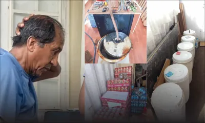 À Sodnac : la police démantèle une distillerie illégale