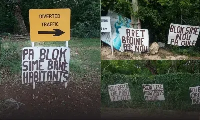 Albion : manifestation d'habitants et mouvement de grogne pour réclamer de nouvelles infrastructures