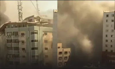 Gaza : l'immeuble des médias Al-Jazeera et AP pulvérisé par une frappe israélienne