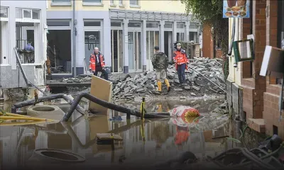 Intempéries : le bilan grimpe à 103 morts en Allemagne, 118 en Europe