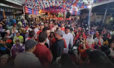 Reza Uteem, au meeting de l’alliance PTr-MMM-PMSD : «Nou program pa zis met Pravind Jugnauth deor, me se osi soulaz lepep» 