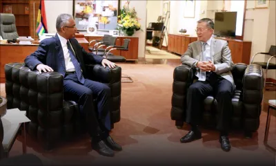 45 years of diplomatic relations between China and Mauritius