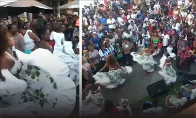 France v Argentine : le public répond en grand nombre au Port-Louis Waterfront