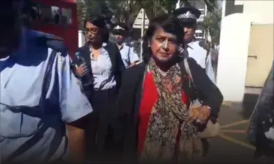 Ameenah Gurib-Fakim a déposé devant la Commission d'enquête. Voici les images à sa sortie de la Cour suprême