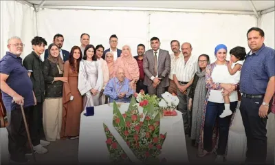 Ibrahim Edoo célèbre ses 100 ans