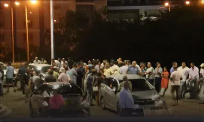 Des sympathisants de Pravind Jugnauth à la FCC pour le soutenir 