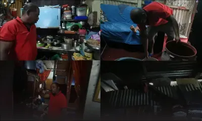 Il souhaite avoir une maison qui lui permettra d’affronter les intempéries paisiblement