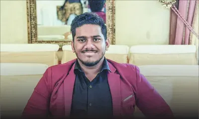 Paraplégique depuis l’enfance : Mohammad Ahnas Hyderali, un parcours sans limites 