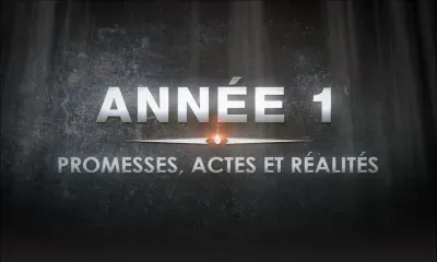 Année 1 – Promesses, Actes et Réalités