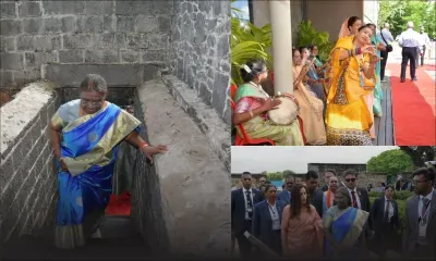[En images] Visite de la Présidente de l'Inde à l'Aapravasi Ghat