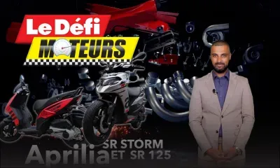 [Emission] Le Défi Moteurs – Essai des Aprilia SR Storm et SR 125