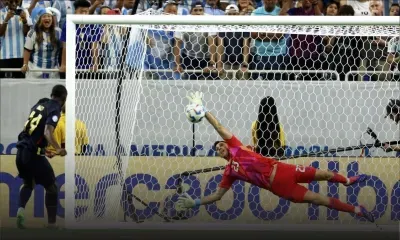 Foot: l'Argentine élimine l'Equateur et rejoint les demi-finales de Copa America