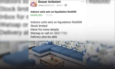 Arnaque 2.0 : escroquée en voulant acheter un canapé-lit sur Facebook