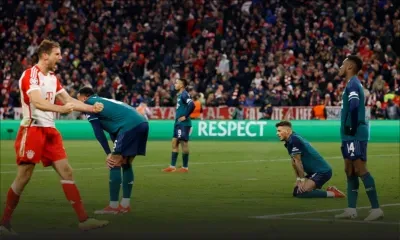 C1: le Bayern bat Arsenal et rejoint les demi-finales