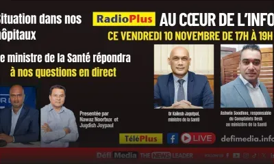Au Cœur de l’Info : Kailesh Jagutpal sur RadioPlus cet après-midi