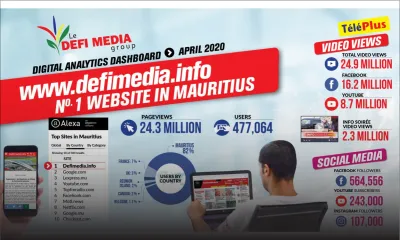 Plateformes numériques du Défi Media Group : www.defimedia.info site d’information no 1