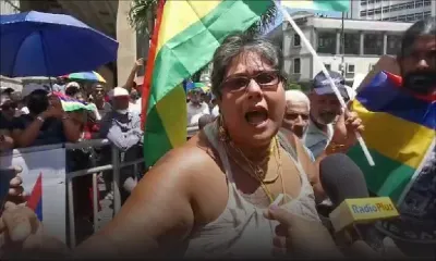 Marche citoyenne de l’opposition : «Anou rebatir nou nasyon, nou pei», dit Aruna Gangoosing 