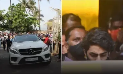 Retour en grande pompe d’Aryan Khan à son domicile  