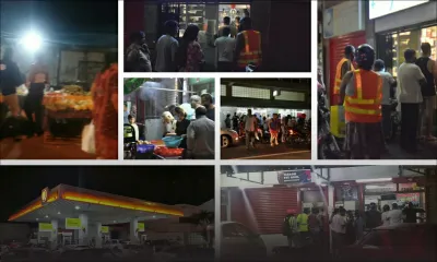 Confinement national : commerces de proximité et stations-service pris d’assaut 