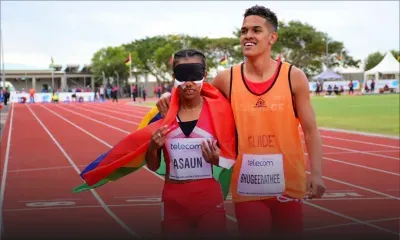 JIOI - Athlétisme : La non-voyante, Anndora Asaun, médaillée d’or : «j’avais les jambes qui tremblaient», dit-elle