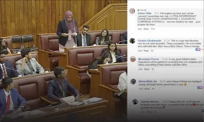 Youth Parliament : la performance de nos parlementaires en herbe suscite un déluge de commentaires