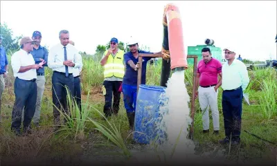 Le ministre Patrick Assirvaden : «Il a plu vendredi, mais la pluviosité reste insuffisante» 