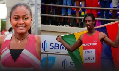 [Images] JIOI - Athlétisme : deux médailles d’or pour Maurice en sport adapté