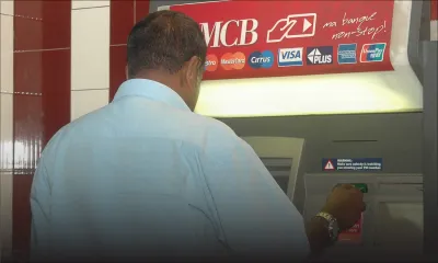 ATM: Des transactions valant  Rs 81,5 Mds en sept mois